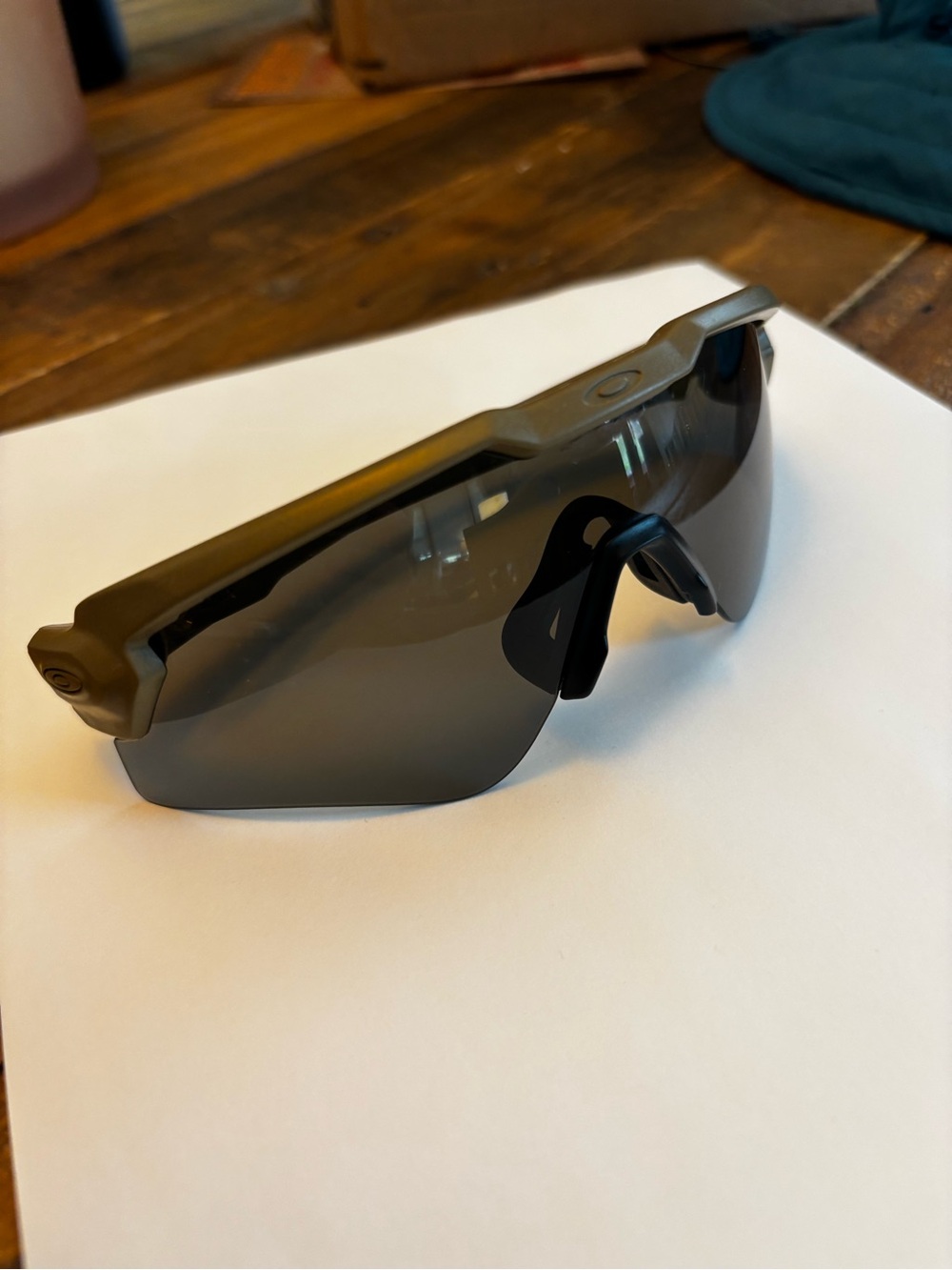 Oakley SI Ballistic M Frame Alpha Sunglasses Coyote Tan | Excellent Condition